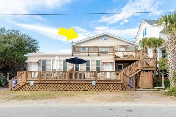פולי ביץ' Salty Shack Unit C - Salty Shack - Dog Friendly Home - Across From The Beach - Central Location! מראה חיצוני תמונה